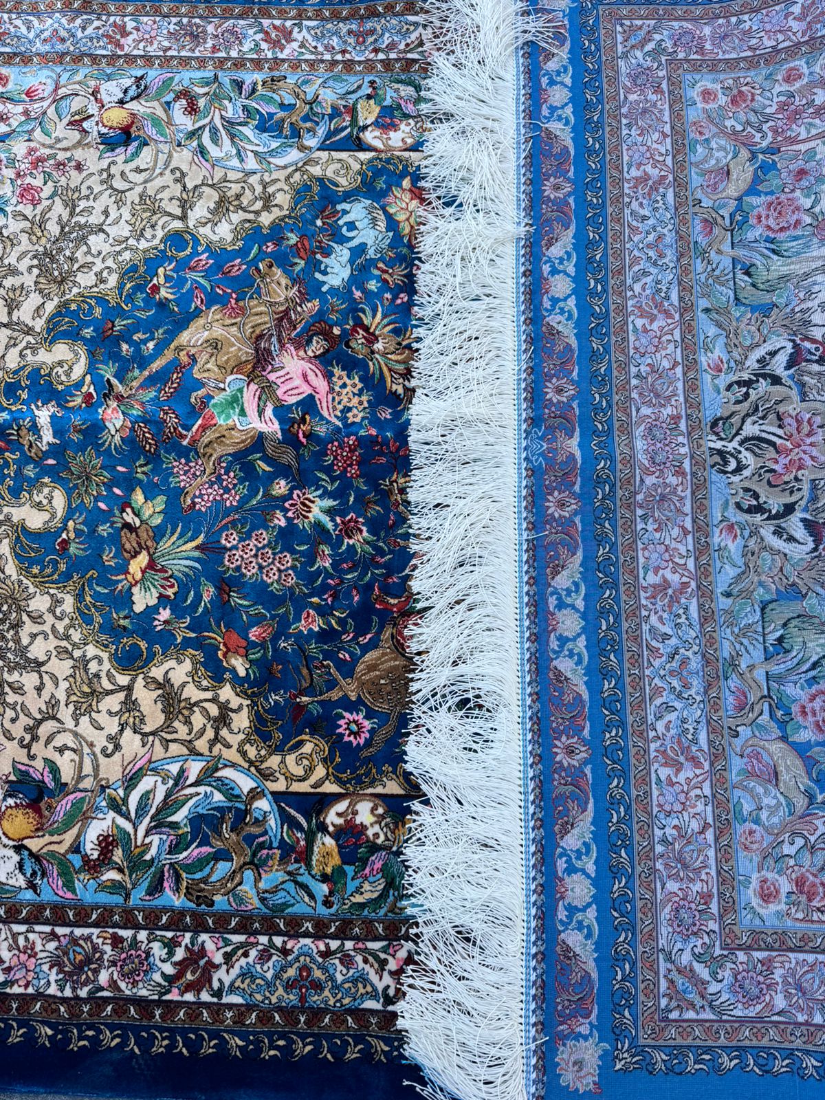 Bamboo Silk Irani Carpet 90x150cm