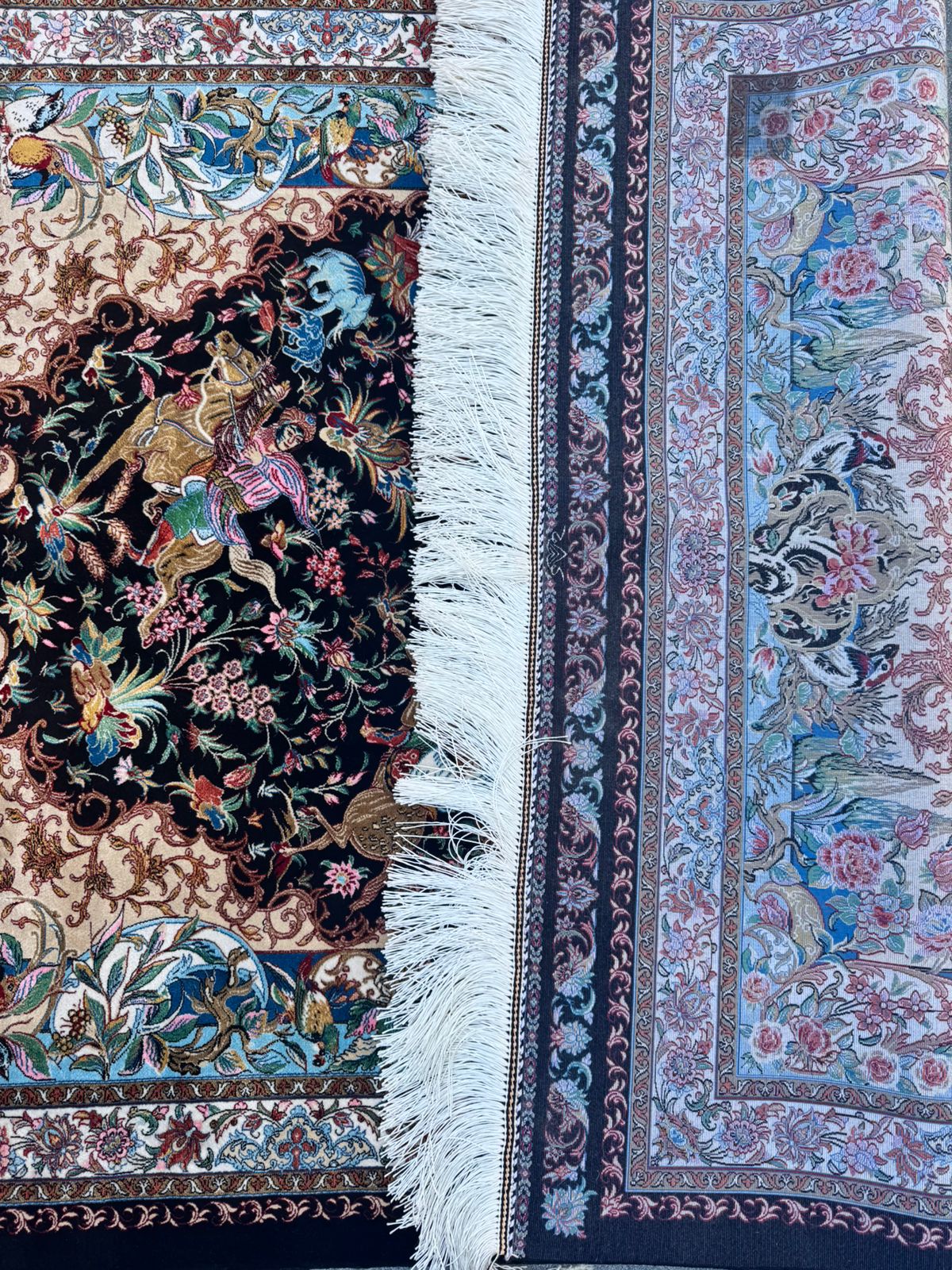 Bamboo Silk Irani Carpet 90x150cm