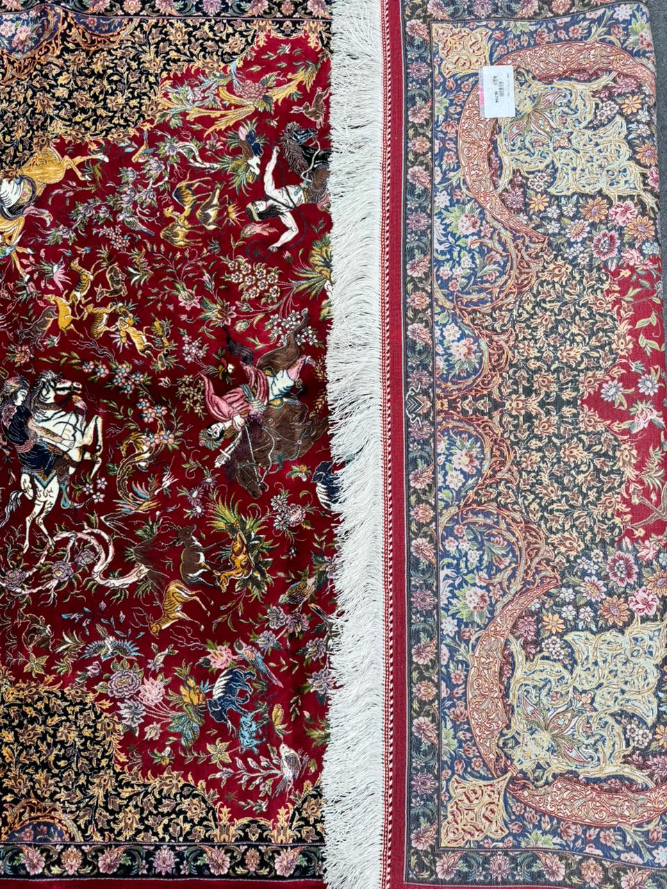 Bamboo Silk Irani Carpet 120 x 180 cm