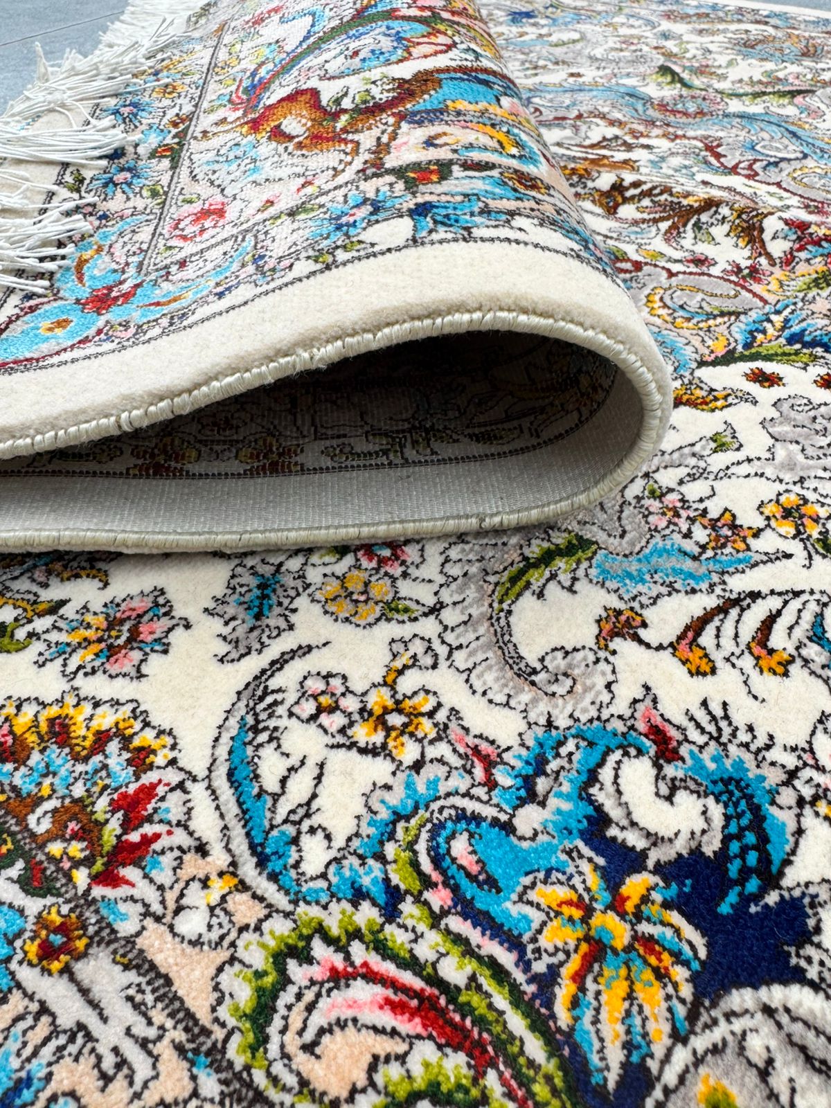 Bamboo Silk Irani Carpet 80x120cm