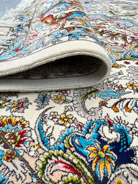 Bamboo Silk Irani Carpet 80x120cm