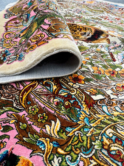 Bamboo Silk Irani Carpet 80x120cm