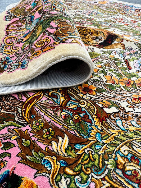 Bamboo Silk Irani Carpet 80x120cm