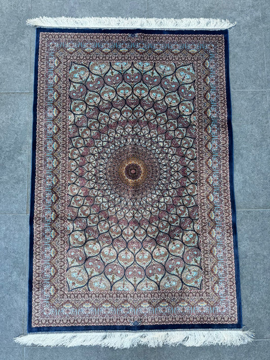 Bamboo Silk Irani Carpet 90x150cm