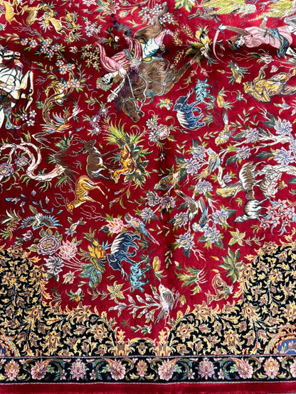 Bamboo Silk Irani Carpet 120 x 180 cm