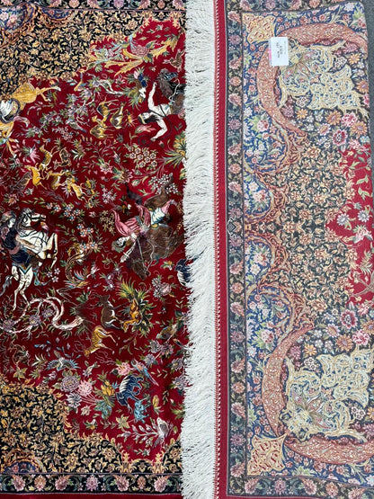 Bamboo Silk Irani Carpet 120 x 180 cm