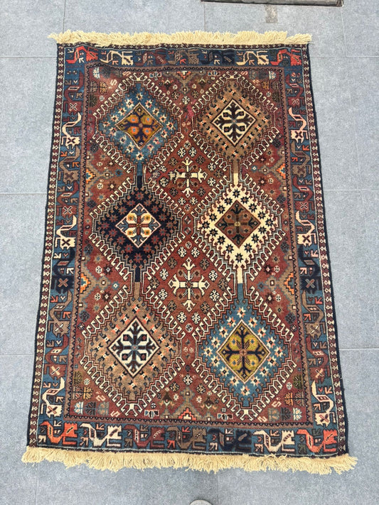 Handmade Tribal carpet 63 x 43 cm