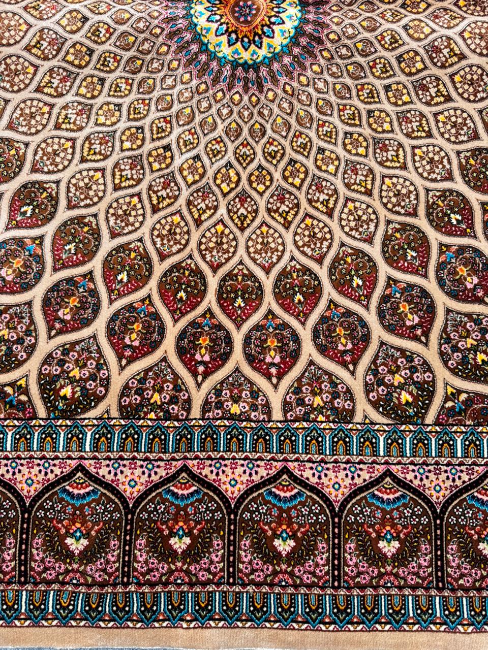 Bamboo Silk Irani Carpet 120 x 180 cm