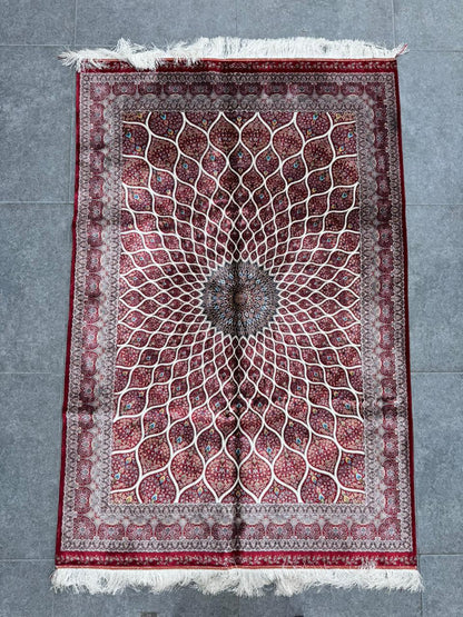 Bamboo Silk Irani Carpet 120 x 180 cm