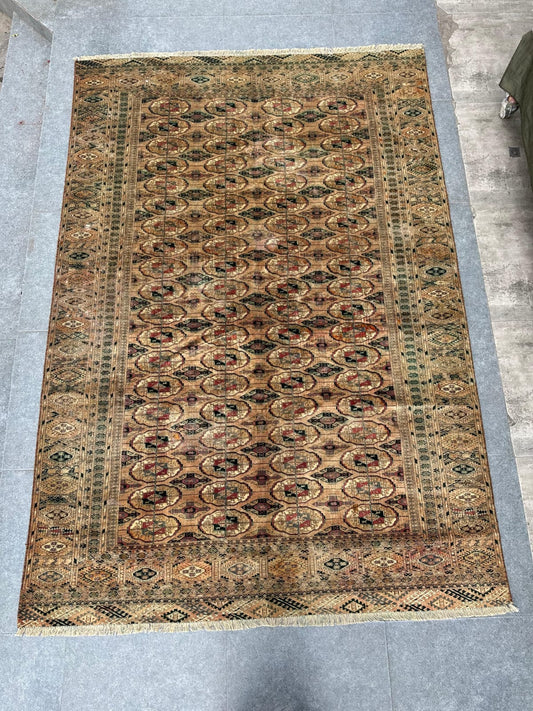 Handmade Bokhara Style Rug 187 x 276