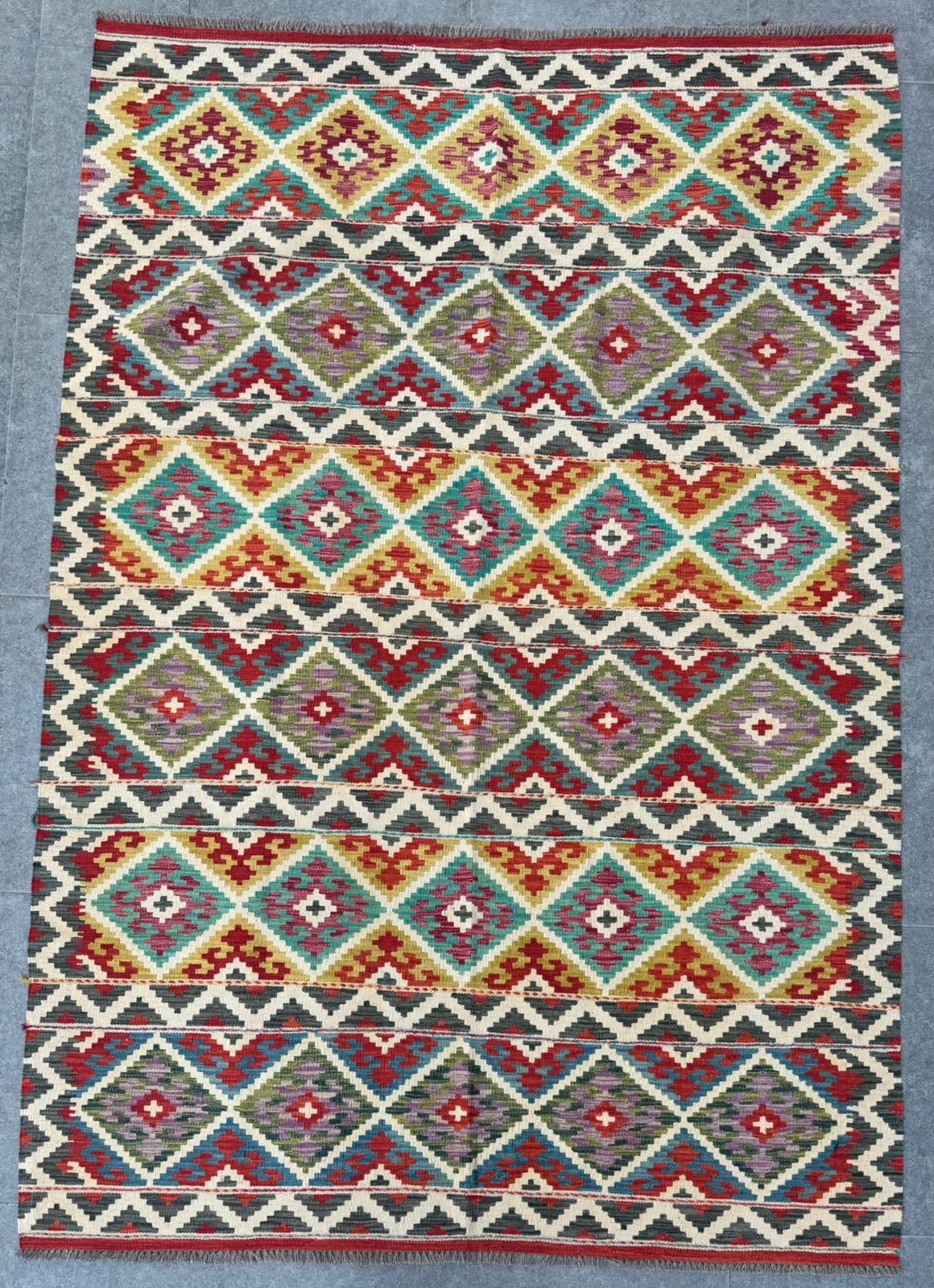 Handmade Kilim carpet 256 x 175 cm