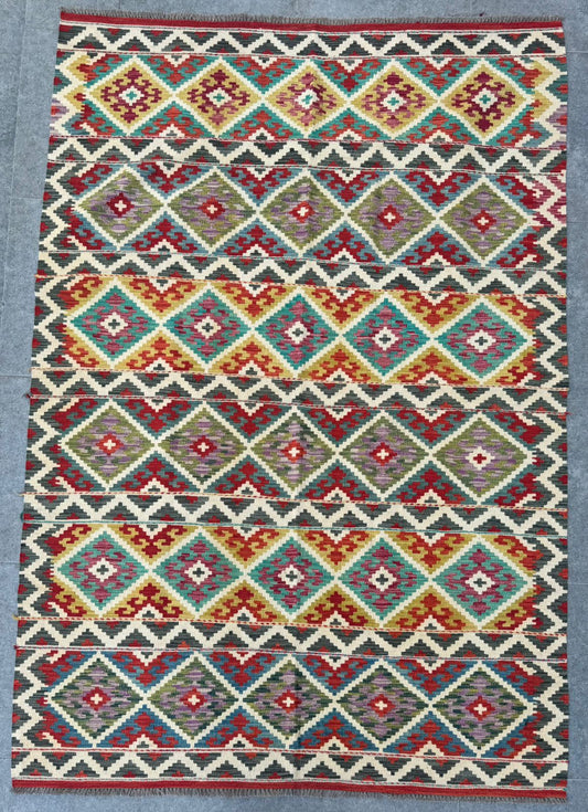 Handmade Kilim carpet 256 x 175 cm